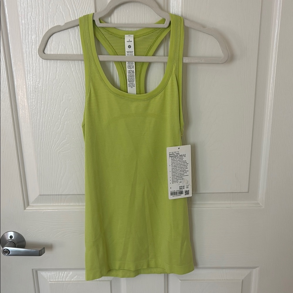 NWT Lululemon swiftly tank